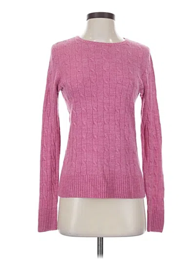Pre-owned Bass Pullover Sweater In Pink