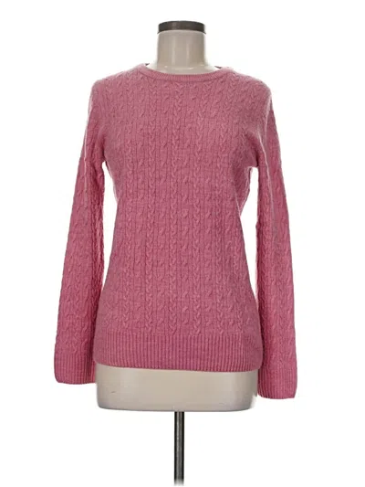 Pre-owned Bass Pullover Sweater In Pink