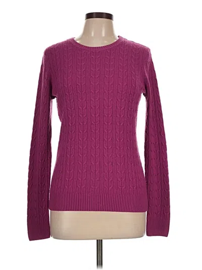 Pre-owned Bass Pullover Sweater In Purple