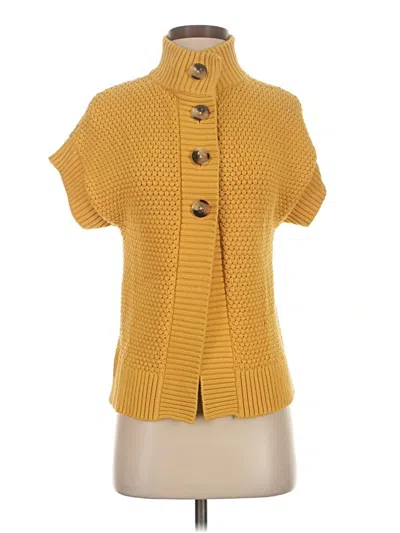 Pre-owned Bass Sweater Vest In Yellow