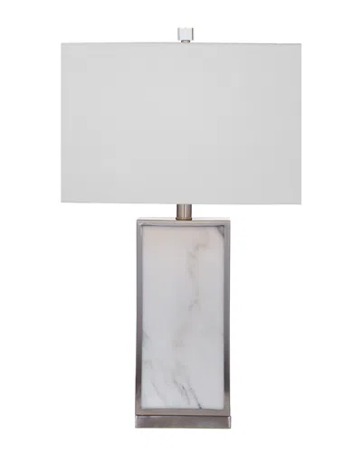 Bassett Mirror Adair Table Lamp In White