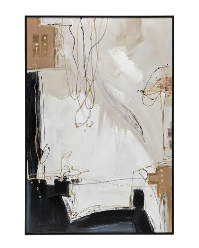 Bassett Mirror Additions Framed Canvas In Brown
