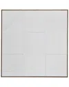 Bassett Mirror Adema Wall Art In White