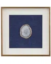 Bassett Mirror Agate Crystal Wall Art In Blue