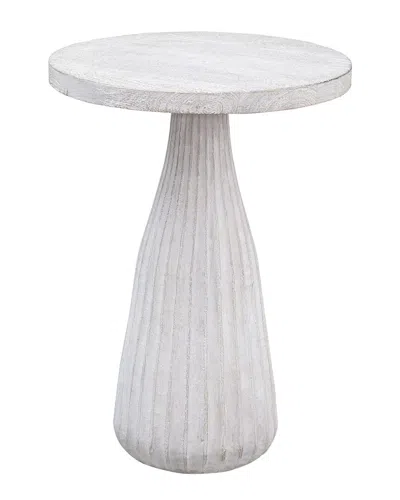 Bassett Mirror Aimee Accent Table In Gray