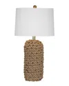 Bassett Mirror Amur Rope Table Lamp In Brown