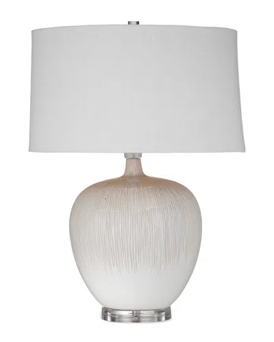 Bassett Mirror Arcadia Table Lamp In Beige