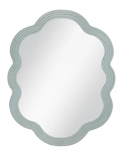 Bassett Mirror Arianna Wall Mirror In Blue