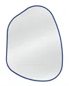 Bassett Mirror Ash Wall Mirror In Blue