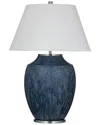 Bassett Mirror Ashe Table Lamp In Blue