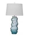 Bassett Mirror Atchison Table Lamp In Blue