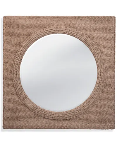 Bassett Mirror Avon Wall Mirror In Brown