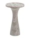 Bassett Mirror Baird Marble Accent Table