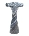 Bassett Mirror Baird Marble Accent Table