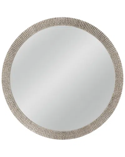 Bassett Mirror Beatrice Wall Mirror In Silver