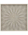 Bassett Mirror Bengaline Wall Art In White
