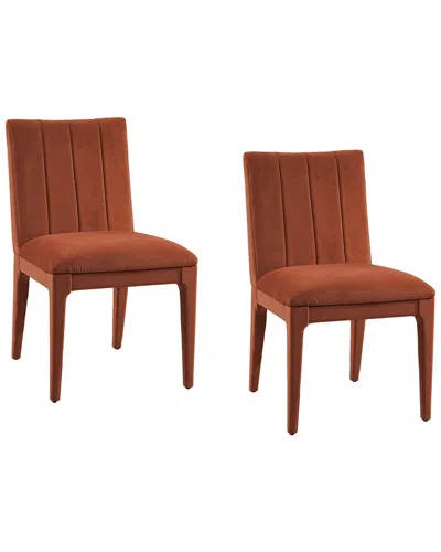 Bassett Mirror Brianne Dining Chair In Brown