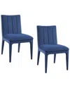 Bassett Mirror Brianne Navy Dining Chair