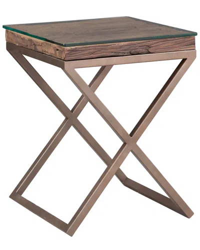 Bassett Mirror Cambria End Table In Brown