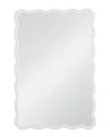 Bassett Mirror Cassia Rectangular Wall Mirror In White