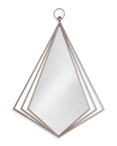 Bassett Mirror Chanda Wall Mirror In Gray