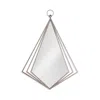 Bassett Mirror Chanda Wall Mirror, 24 X 34 In Silver