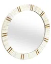 Bassett Mirror Clever Wall Mirror In White