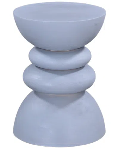 Bassett Mirror Cloud Accent Table In Blue