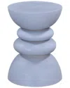 Bassett Mirror Cloud Accent Table In Blue
