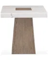 Bassett Mirror Collinston End Table In White