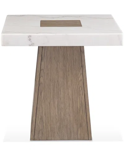 Bassett Mirror Collinston End Table In White