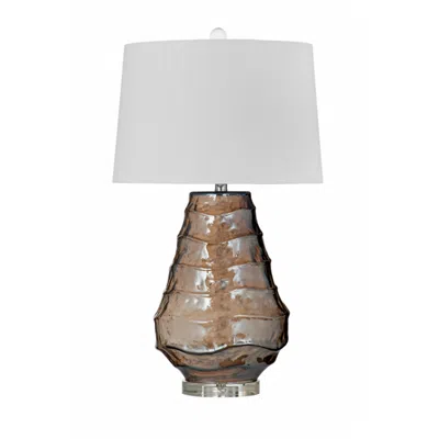 Bassett Mirror Company Monaco 30" High Gray Table Lamp