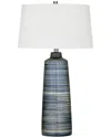 Bassett Mirror Creedence Table Lamp In Blue