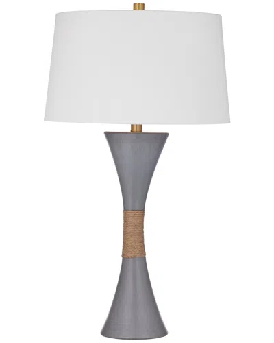 Bassett Mirror Dorian Table Lamp In Gray