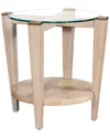 Bassett Mirror Dunes End Table In Brown