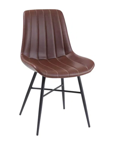 Bassett Mirror Dylan Side Chair In Brown