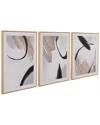 Bassett Mirror Eartha Framed Canvas In Brown