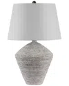 Bassett Mirror Eclipse Table Lamp In White