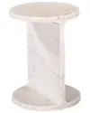 Bassett Mirror Emmett Accent Table In White