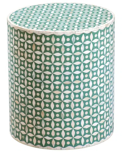 Bassett Mirror Finch Accent Table In Green