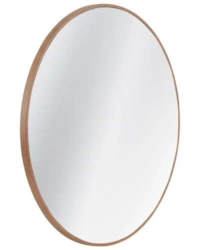 Bassett Mirror Florets Round Wall Mirror In Brown