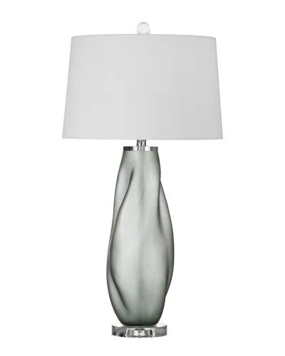 Bassett Mirror Gabon Table Lamp In Grey