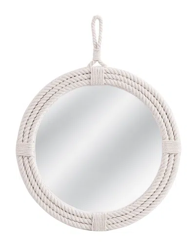 Bassett Mirror Guedry Wall Mirror In White