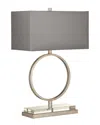 Bassett Mirror Halle Table Lamp In Silver