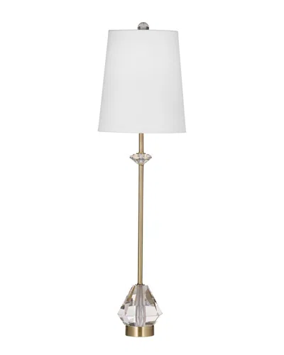 Bassett Mirror Hampton Table Lamp In White