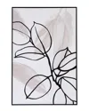 Bassett Mirror Harmony I Framed Canvas In Black