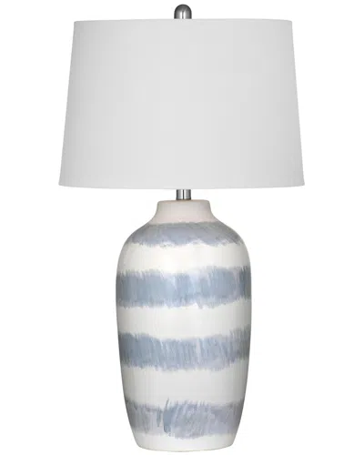 Bassett Mirror Harper Table Lamp In White