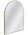 Bassett Mirror Hazel Arched Mantel Mirror In Brown