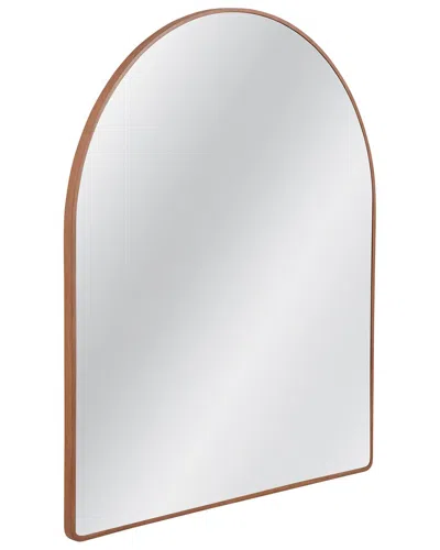 Bassett Mirror Hazel Arched Mantel Mirror In Brown