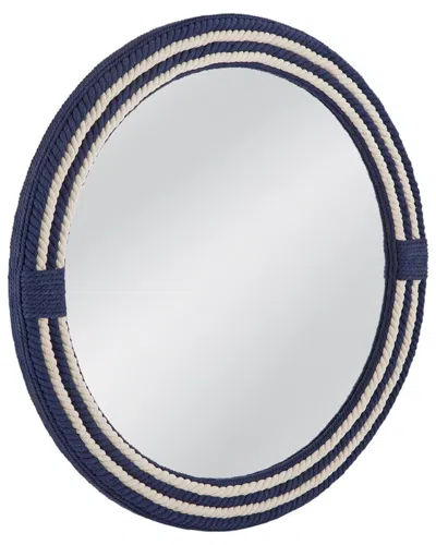 Bassett Mirror Helm Wall Mirror In Blue